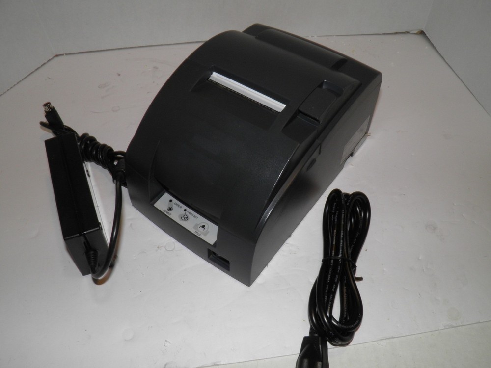 EPSON TM-U220B M188B Dot Matrix Kitchen / Bar POS Receipt Printer Serial w Power