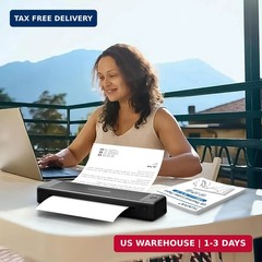 TUXIYA 100 Sheets Thermal Printer Paper 8.5 x 11 Inch,BPA free Advanced Thermal