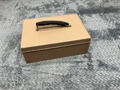 Rockaway Metal Products Corp Cash Lock Box Steel New York No Key 11x8x4