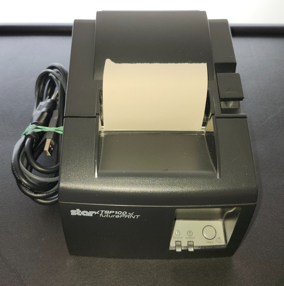 Star TSP100 Future Print Thermal POS Receipt Printer – UNTESTED – READ
