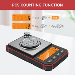 TADA Digital Coin Scale 100G/0.001G for Coin Collectors, Bank Tellers | Pocket M