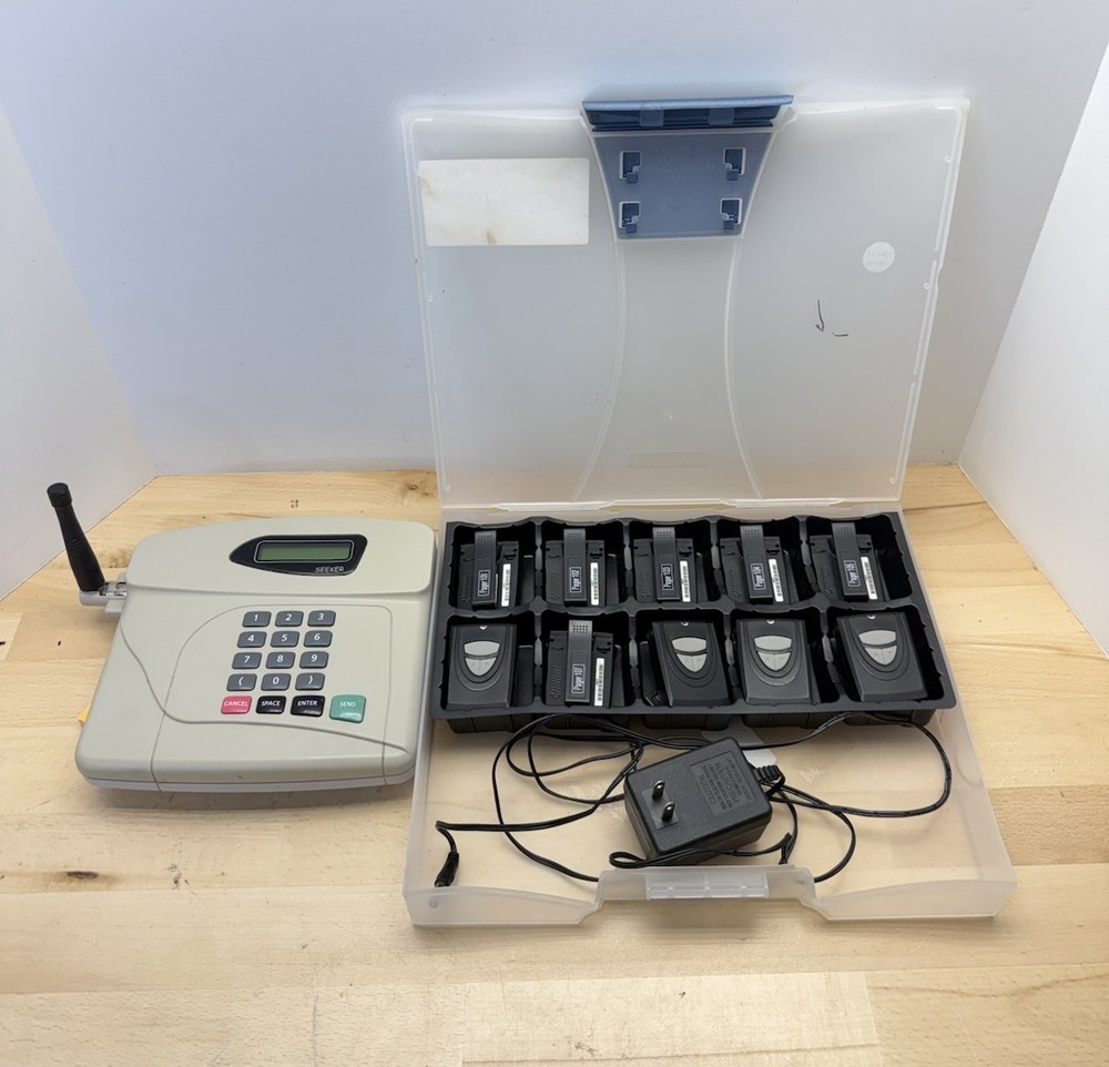 Seeker Wireless Paging System 10 Pagers