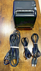 POSX ION PT2 Thermal POS Receipt Printer USB or Serial w Power Supply, USB
