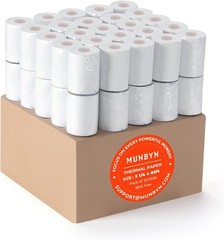 Biodegradable Thermal Paper Rolls – 2 1/4″ x 85′, 50 Pack