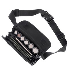 US Coin Holder Dispenser Fanny Pack 1 PCS With Belt Banknote Organizer Black