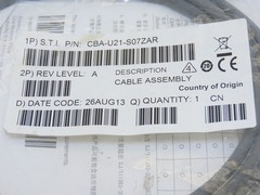 Zebra CBA-U21-S07ZAR Barcode Scanner Cable Universal Style 3 USB 7Ft Dura Gray