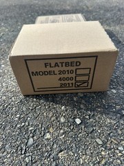 Addressograph Bartizan Flatbed Model 2011 Credit Card Imprinter Manual Slider