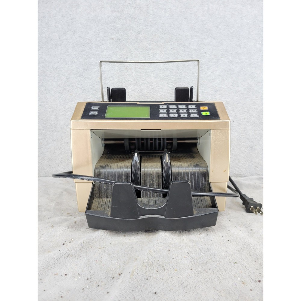Banknote Counter Money Bill Counting Machine AC110V 60Hz 65W Gold
