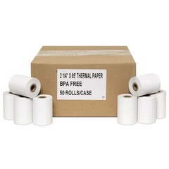 Thermal Receipt POS Paper Rolls 2-1/4″ x 85′ Thermal