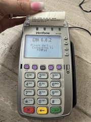 Verifone VX 520 Credit Card Terminal – Dial / Ethernet/ CTLS – M252-653-AD-NAA-3