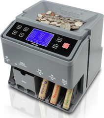 Professional USD Coin Counter, Sorter and Wrapper/Roller, 300 coins/min, with…