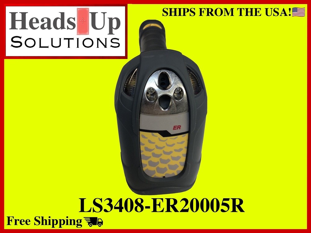 SYMBOL LS3408-ER20005R EXTENDED RANGE 1D SCANNER USA SHIPPER REFURBISHED IN USA