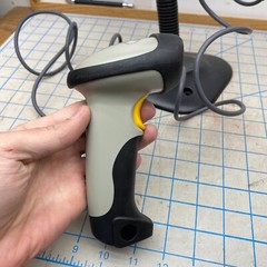 Handheld Laser Barcode Scanners W/Stand Unknown Untested