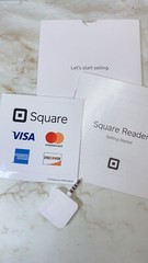 Square A-PKG-0206-01 Credit Debit Card Reader – White for Apple iPhone and…