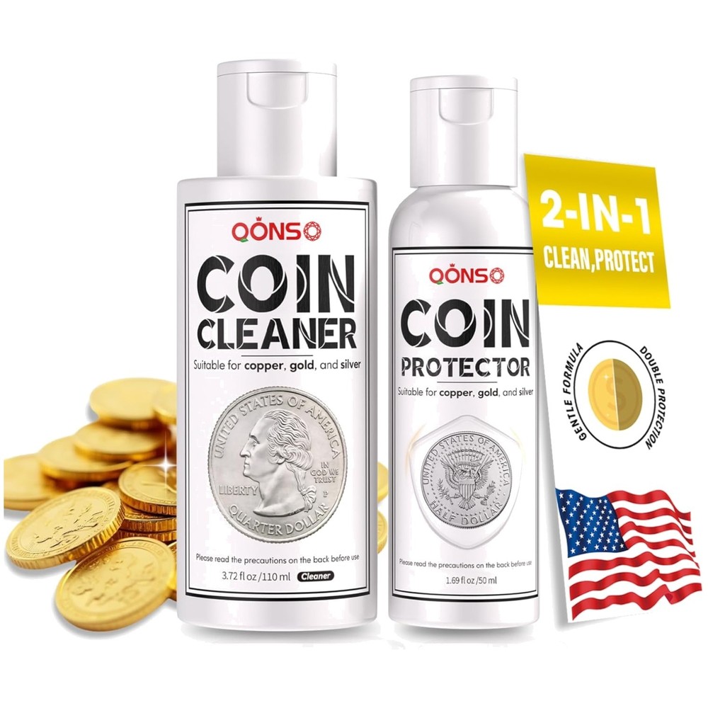 Ultimate Coin Cleaning Kit – Gold, Silver, Vintage Coins