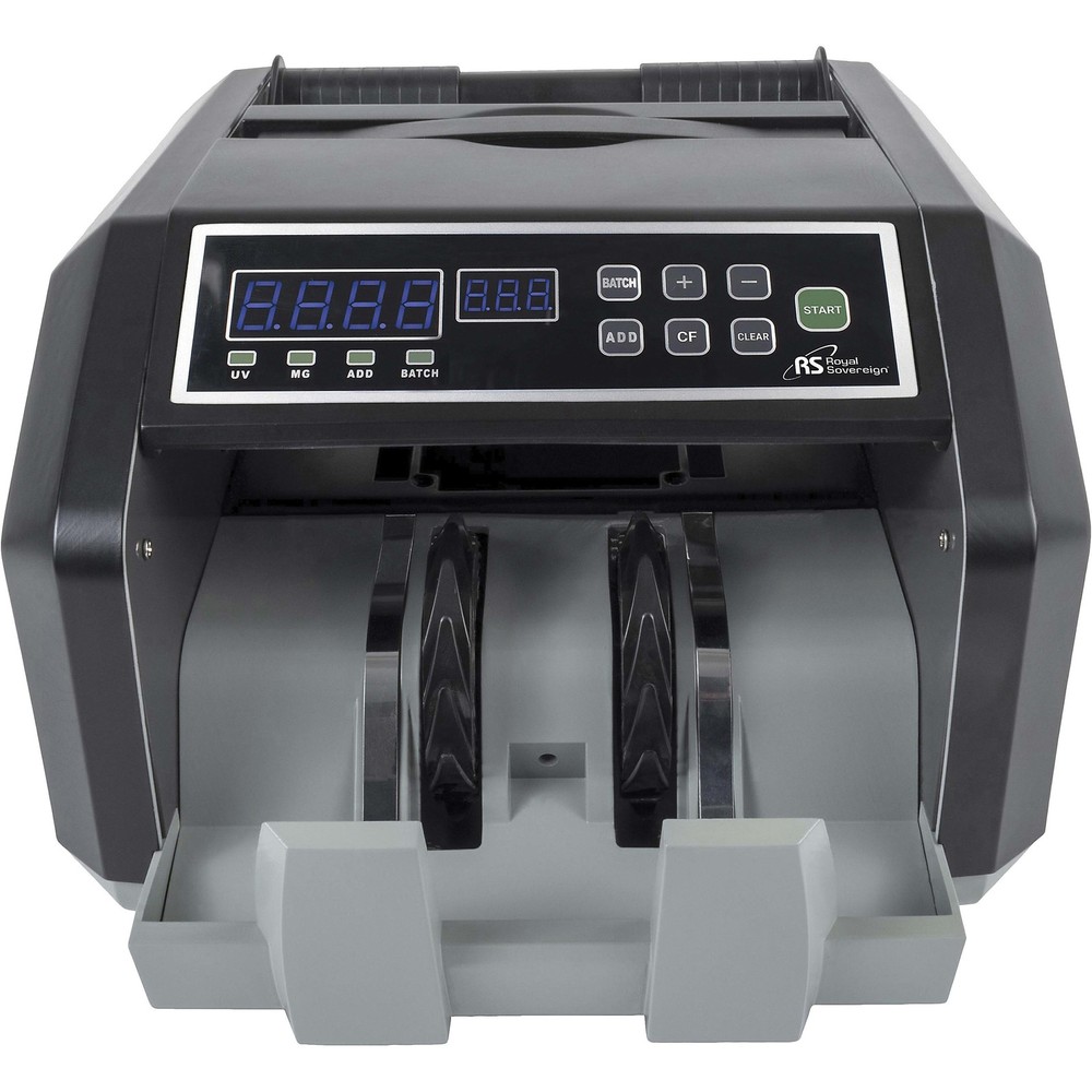 ROYAL SOVEREIGN CURRENCY COUNTER COUNTERFEIT DETECTION 200 BILL 7-15/16