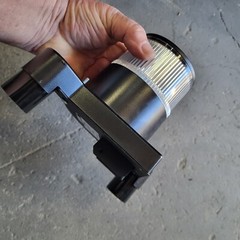 *NEW* 497-0459492 Short Cap Tri Lane Light, 40 Watts per socket, 100-240 Volt