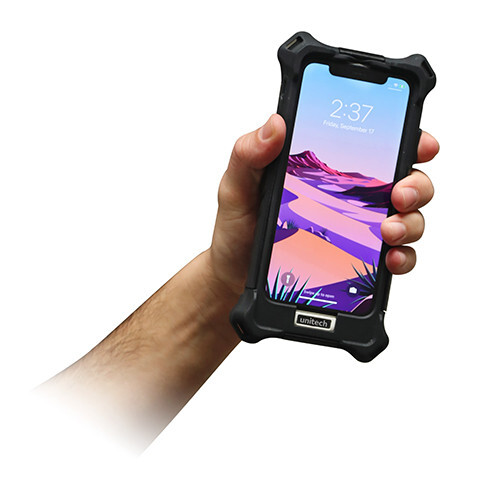 Unitech SL120 Rugged Barcode Scanner Sled Case Kit – iPhone XR/11 SL120-WI00UMXK