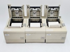 LOT OF 3 – Epson TM-T88IV M129H POS Receipt Thermal Printer – White