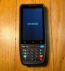 Handheld POS Android 10.0 PDA Terminal 1D/2D/QR Barcode Scanner Support 2/3/4G