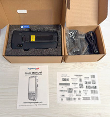 Rugged Android 12 Barcode Scanner PDA NFC 4G WiFi for Inventory with Charge Dock