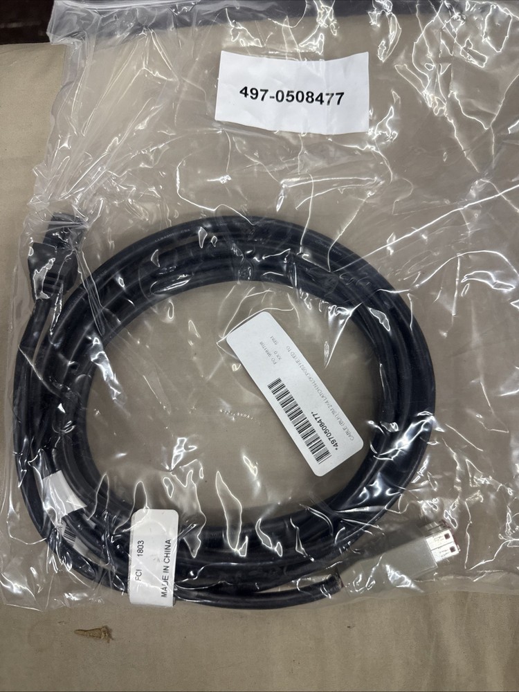 NCR 497-0508477 POS Cash Register Power Control Cable 3m 2×4 Latch N POS2 USB+PW