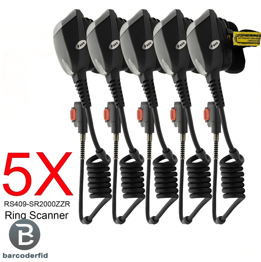 5Pcs RS409-SR2000ZZR RS409 Symbol Wearable Ring Scanner for WT4090 WT41N0