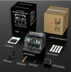 Aneken AL-195 M2 Ultra Money & Bill Counter w/ Value Counting for USD/EUR/CAD