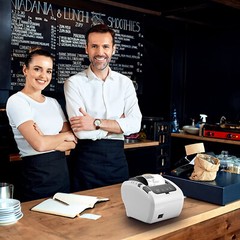 MUNBYN WiFi Thermal POS Receipt Printer upgraded USB/Lan/Serial/Cash Drawer Port