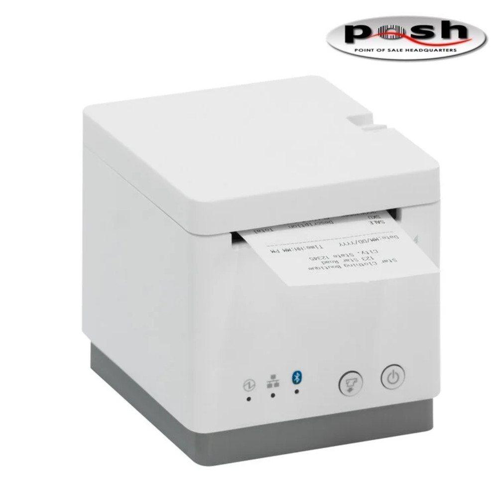 NEW Star mC-Print2 Thermal Receipt Printer Bluetooth LAN USB White