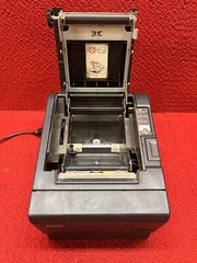 Used Epson Thermal POS Receipt Printer #M129C TM-88IIIP W/ Power Cable Good Cond