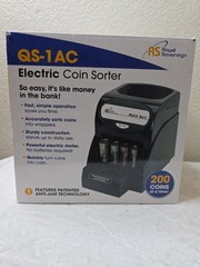Royal Sovereign USD Coin Sorter Patented Anti-Jam Technology With 🪙 Wrappers