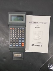 Unitech PT815 Data Collection Terminal (PT-815) With Manual Sold As Is Unit