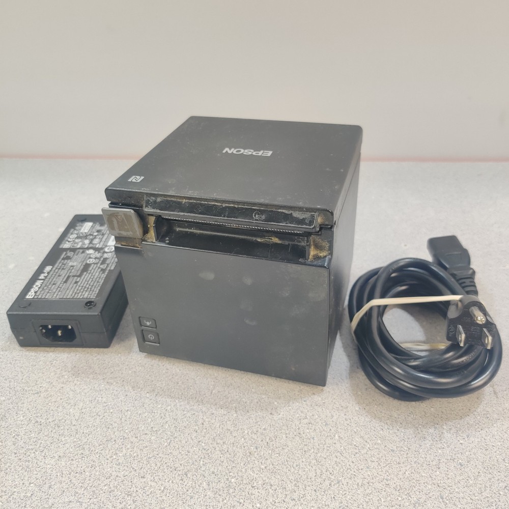 Seiko Epson TM-m30 M335A Thermal Receipt Printer With Power Cord – Used (Dirty)