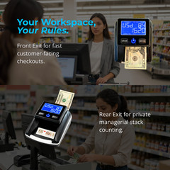 Counterfeit Bill Money Detector Machine, Fake Dollar Detection KHIPPUS K630