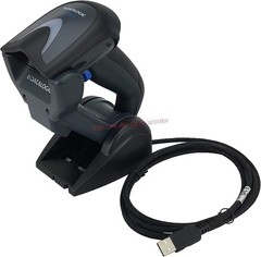 Datalogic Gryphon GM4132-BK-433K1 433MHz 1D Wireless Barcode Scanner w/ Cradle