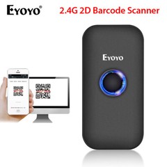Eyoyo Mini 1D Bluetooth Barcode Scanner Work with Windows Android iOS Phone