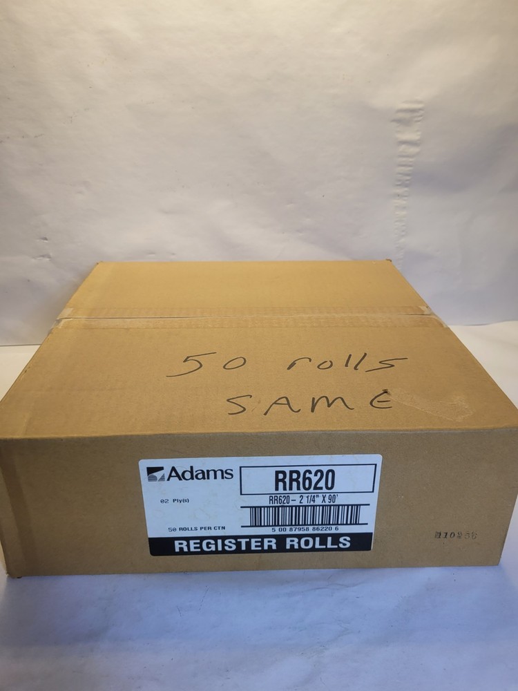Pos Printer Rolls 2 Ply 2 1/4″ X 90’Register Roll 50 Pack White Canary Yellow