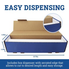 Reli. Parchment Paper Roll (15″ x 250 ft) w/Dispenser Box, White | Parchment Pap