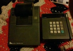VeriFone TRANZ 330 Credit Card Terminal w Printer 250 & 2 AC Adapters