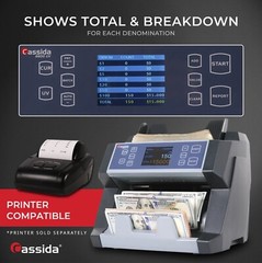 Cassida 6600 UV/MG Bill Counter