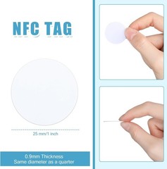 500 NTAG215 NFC Tags Stickers for Tagmo Mobile Phones