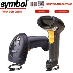 Zebra Symbol DS4208-SR00007WR 2D QR Code Barcode Scanner Reader w/ USB Cable