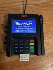 2-Ingenico iSC250 Touch NetPayment Credit Card Terminal Readers-No Pens-Works!