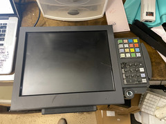 IIBM 4820-51G IBM/ SurePoint 15″ Touch Display LCD pos 84y2839 + CC Terminal