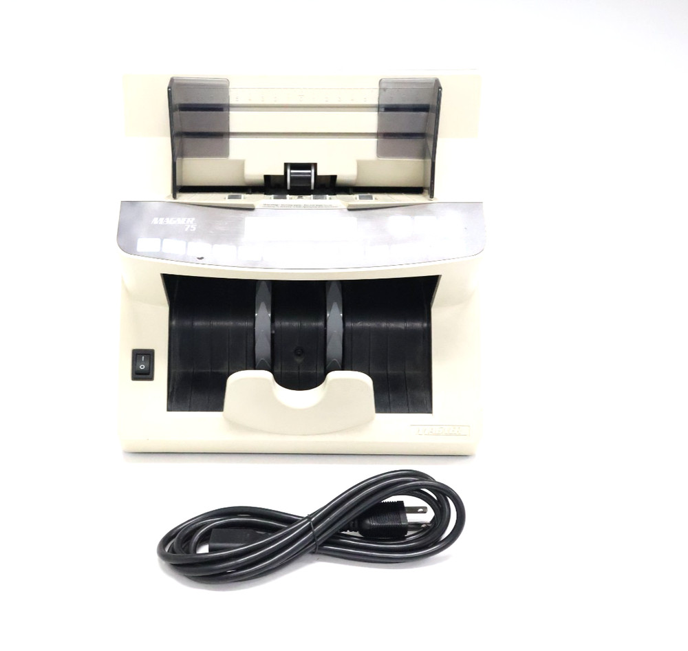 Magner 75 Series High Speed Currency Bill Counter 1500 Notes/Min UV-MG Detection