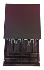 NEW POS Cash Drawer RJ11 5 Notes 8 Coins 46 x 14.5 x 46.5 cm Till Box with Keys