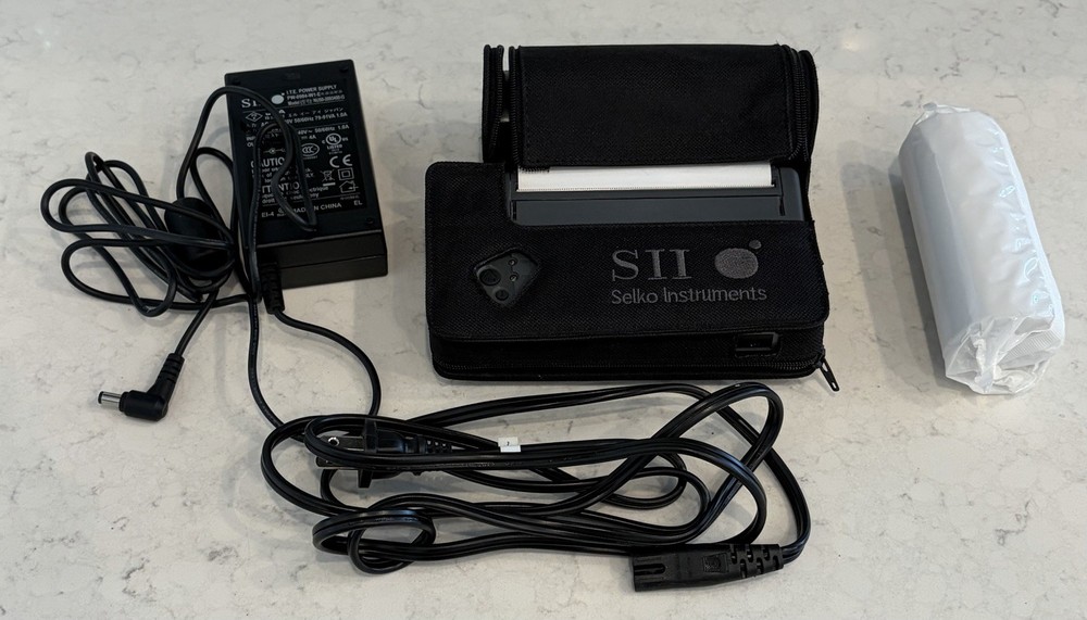 Seiko SII POS Thermal Receipt Printer DPU-3445 w/cables And Paper