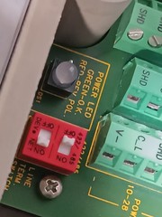 Allen-Bradley 2755-NB40 Ser A Rev A wiring base for scanner, made in USA