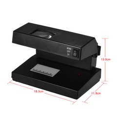 110V Counterfeit Bill Detector Cash Currency Banknotes Checker For USD EURO G6I7